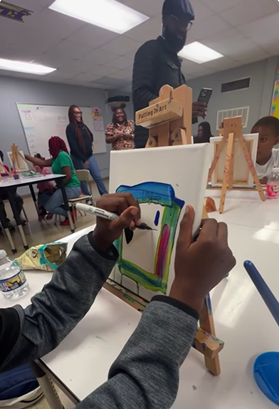 Brushes & Bites: Art, Community, and Connection in Out-of-School Time